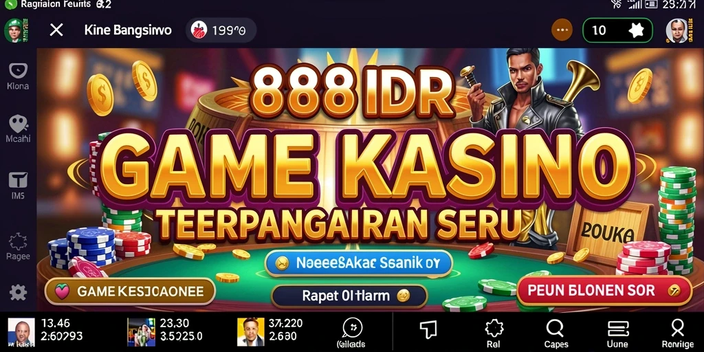 Tampilan gameplay yang memukau di 888IDR.