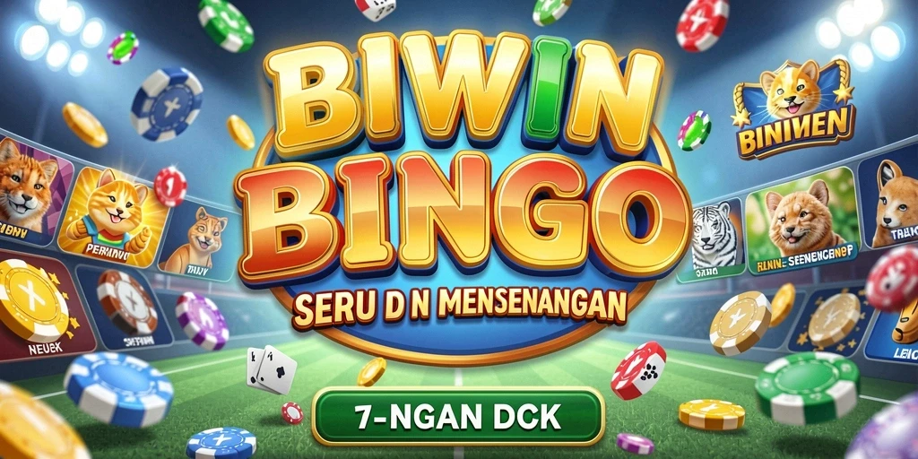 Tangkapan layar BIWIN yang menampilkan gameplay Bingo yang menarik.