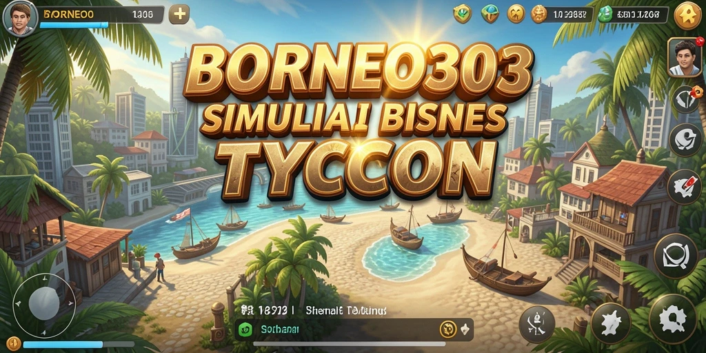 Screenshot utama BORNEO303 menampilkan gameplay Tycoon yang menarik.