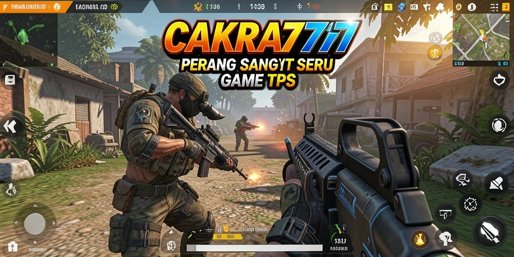 Screenshot gameplay CAKRA777 yang menampilkan aksi tembak-menembak yang seru.