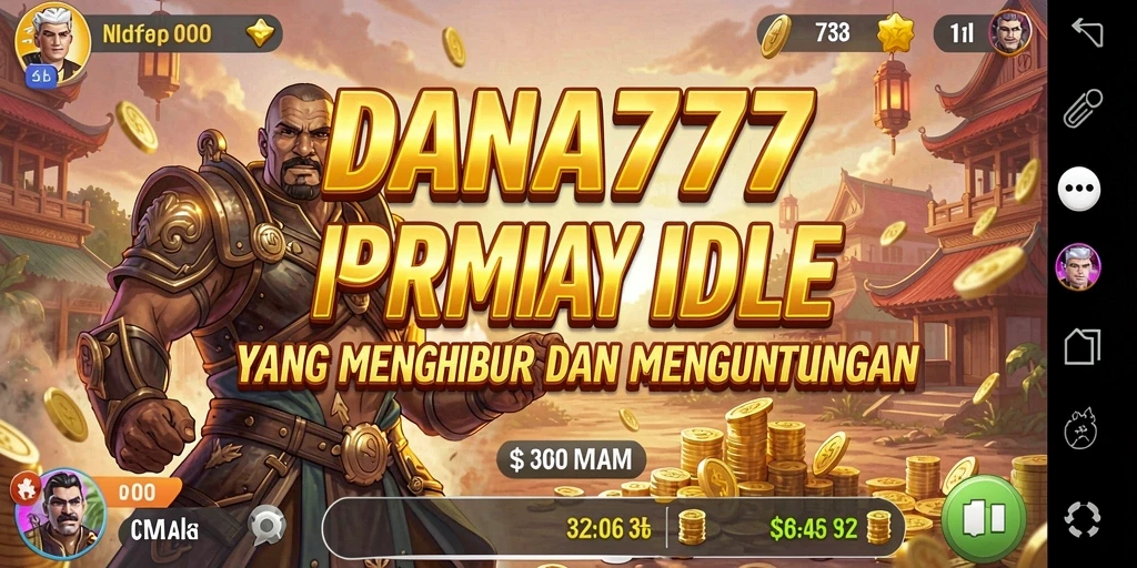 Screenshot DANA777 menampilkan gameplay santai yang mengasyikkan.