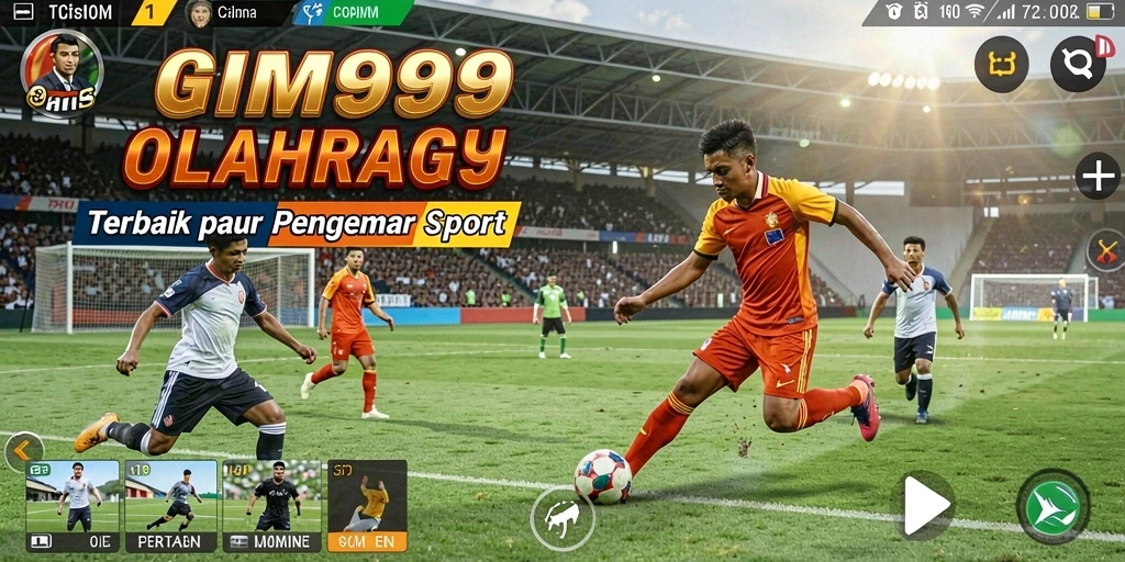 Tampilan gameplay GIM999 yang seru dan penuh aksi.
