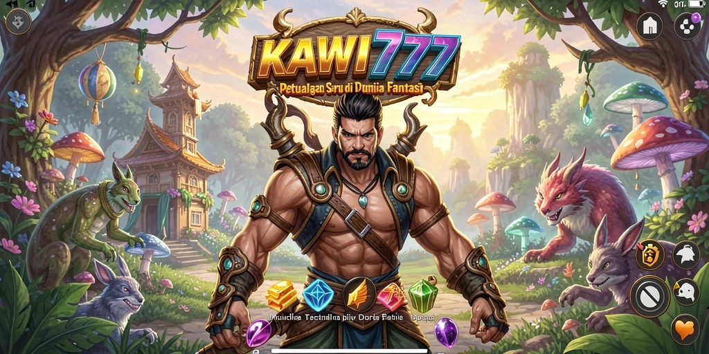 Tampilan gameplay KAWI777 yang menarik dan penuh tantangan.