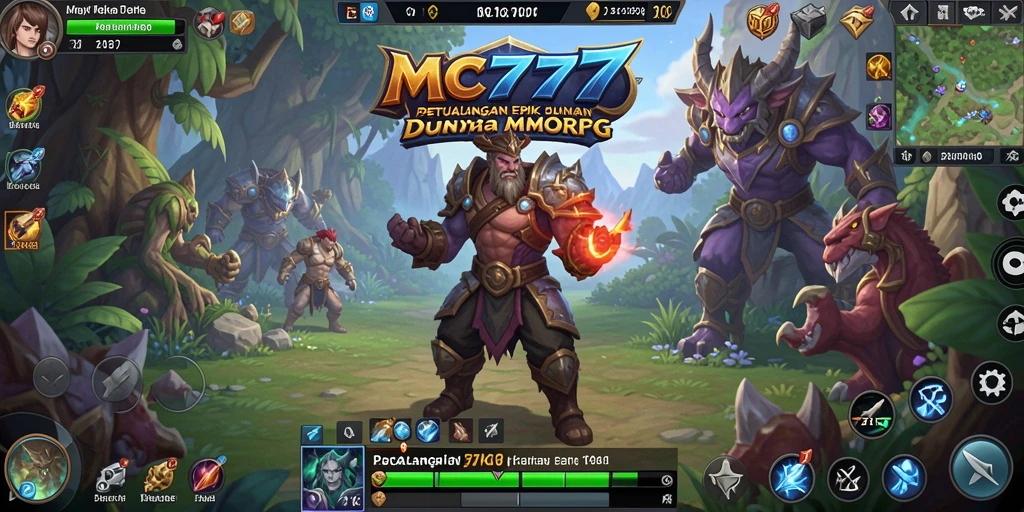 Tampilan screenshot utama dari gameplay <strong>MC777</strong> yang menarik dan menantang.
