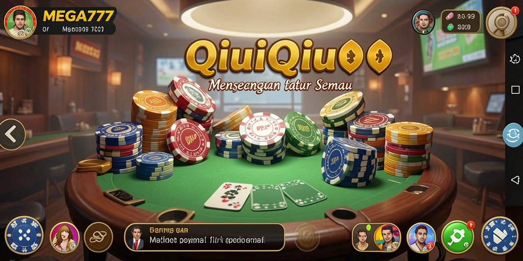 Tampilkan gameplay seru QiuQiu di MEGA777.