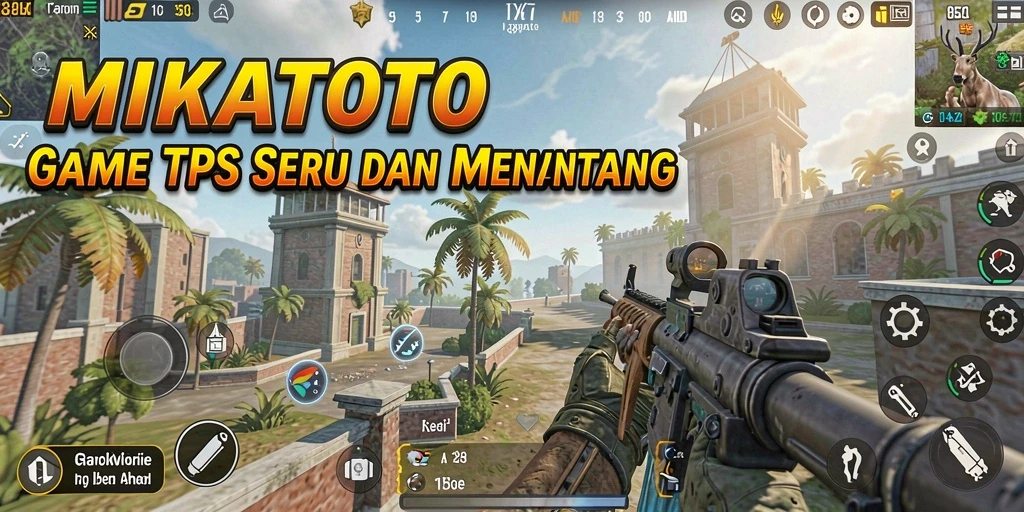 Tampilan gameplay menarik di MIKATOTO dengan karakter aksi.