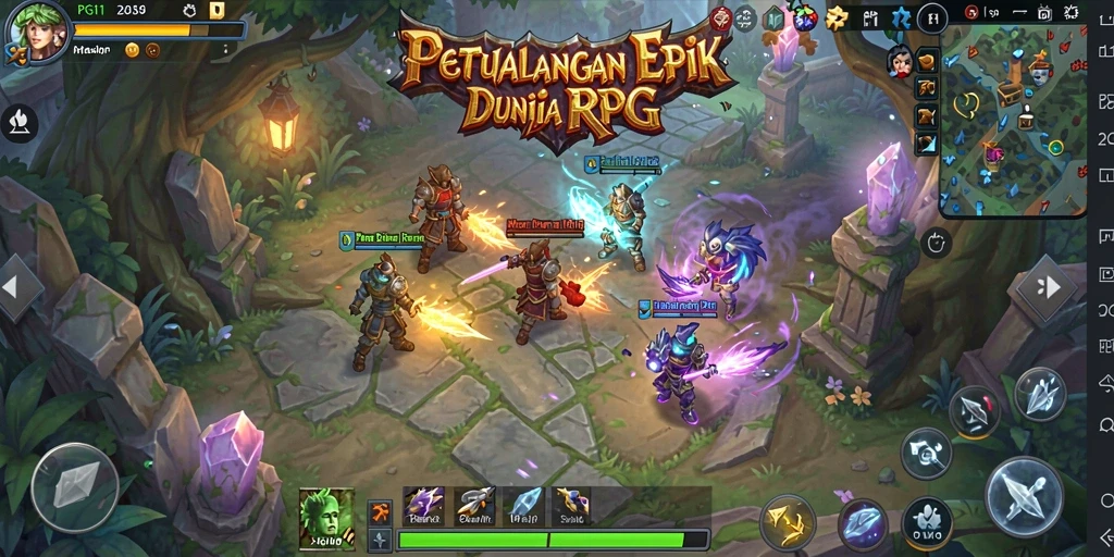 Screenshot gameplay PG11 menampilkan pertarungan seru dan grafis menawan.