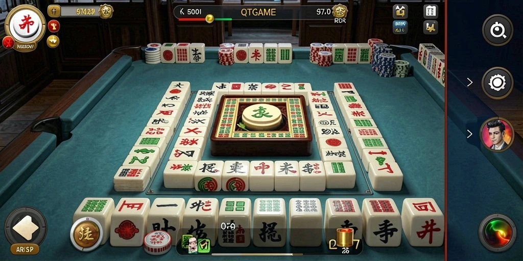 Gameplay seru QTGAME yang mendebarkan dan penuh strategi.