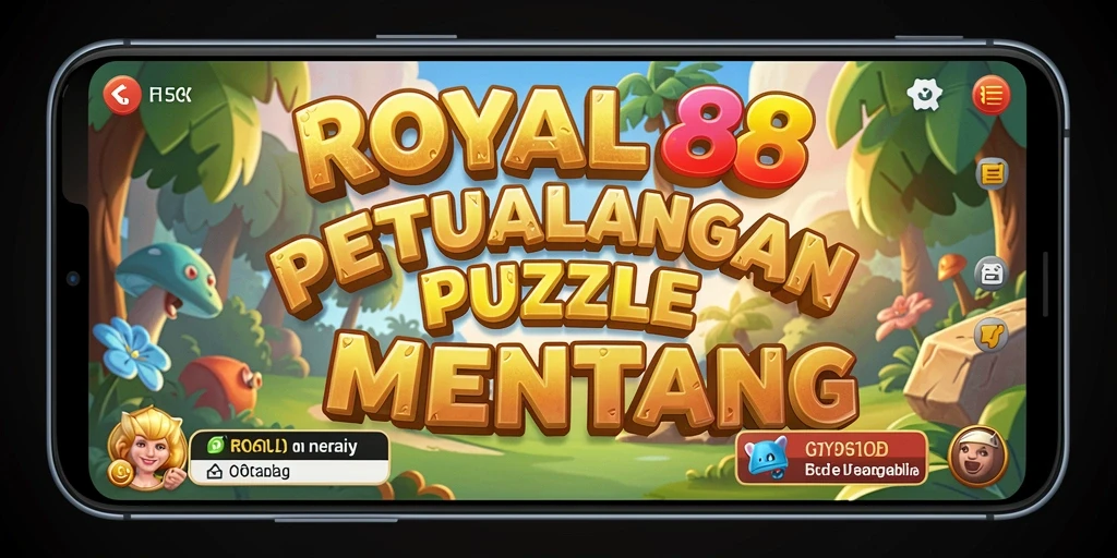 Screenshot gameplay ROYAL88 yang menampilkan tantangan teka-teki yang seru.