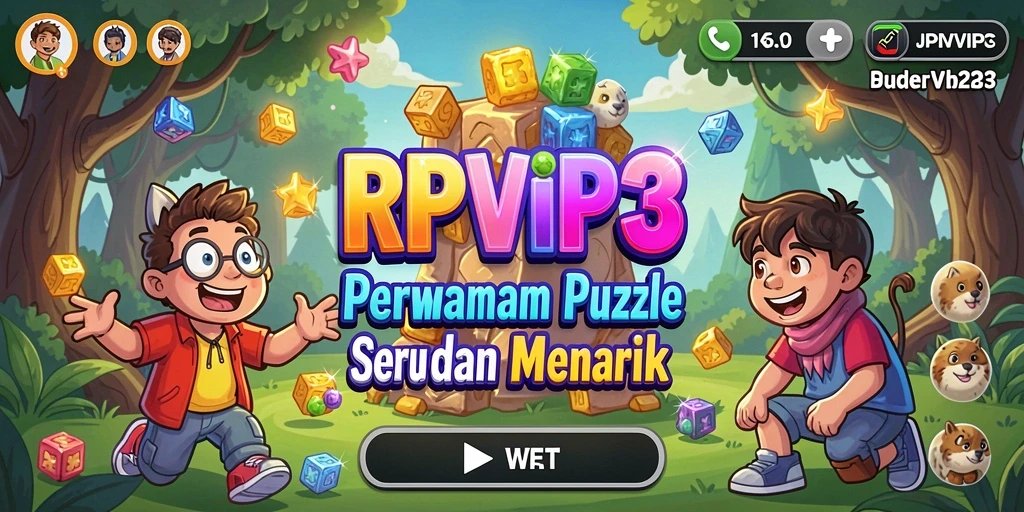 Screenshot RPVIP3 menampilkan gameplay Puzzle yang menarik dan menantang.