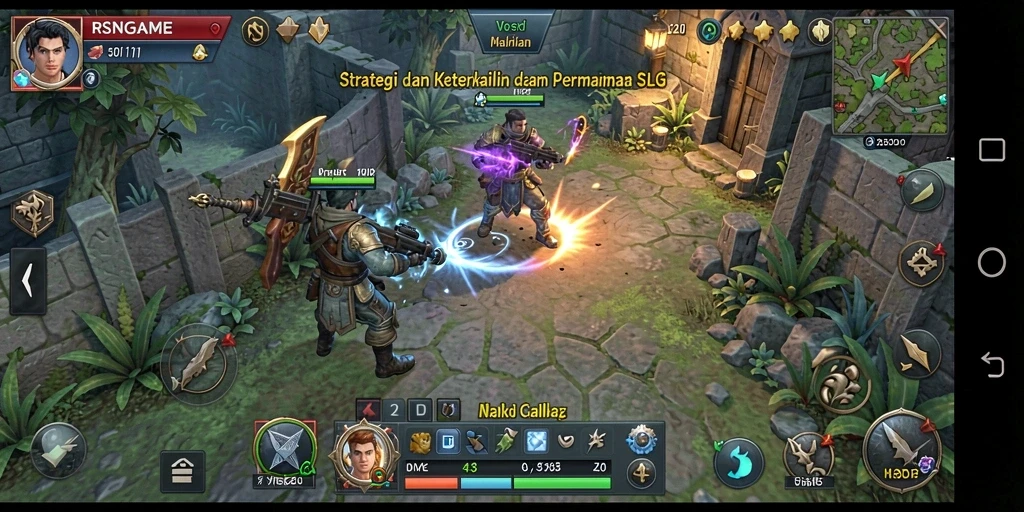 Screenshot gameplay RSNGAME yang penuh aksi dan strategi.