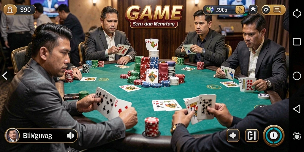 Tampilan gameplay Poker S80 yang seru dan menghibur.