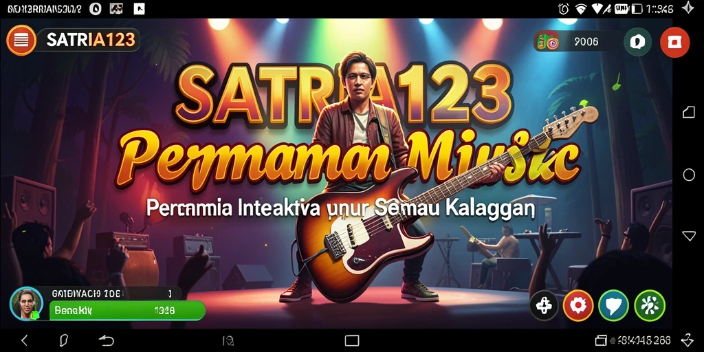 Gameplay menarik dari SATRIA123 dengan berbagai lagu.