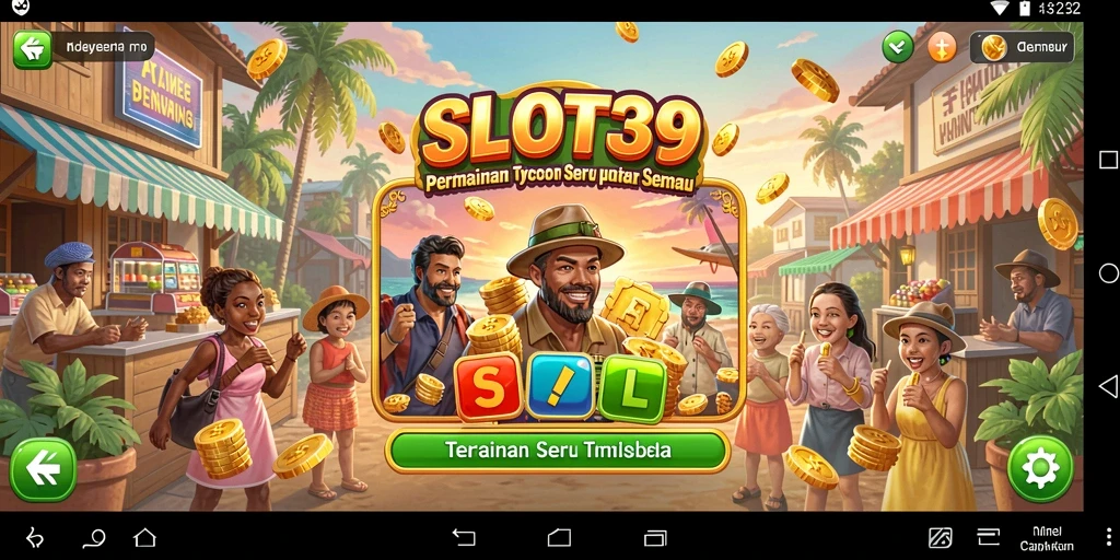Tampilan gameplay Tycoon yang menarik dan interaktif di SLOT39.