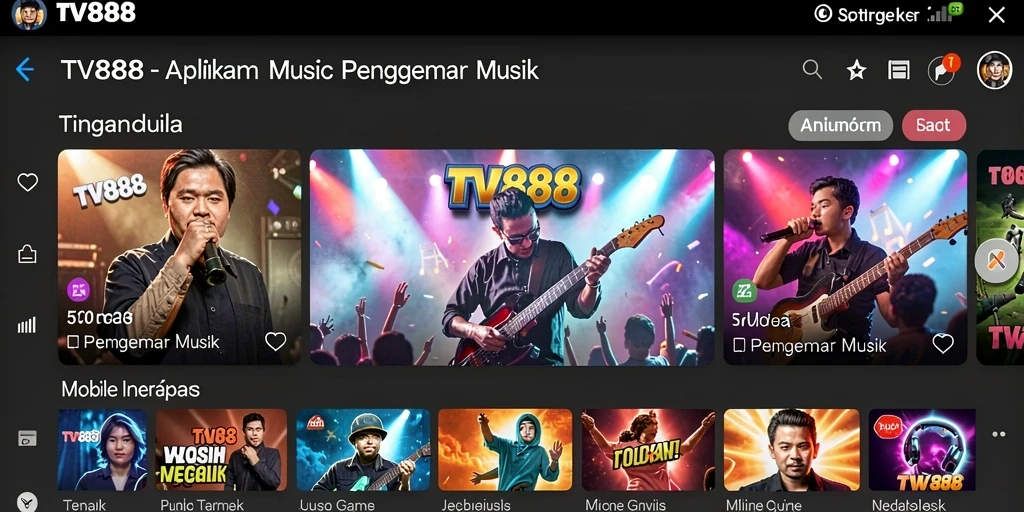 Tampilan gameplay <strong>TV888</strong> yang menarik dan seru.